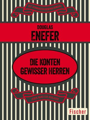 cover image of Die Konten gewisser Herren